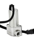 Pro Grade Solenoid Valve For Heavy Machinery Hydraulics, Precise Fluid Control, Durable High Pressure Build, Compatible With PC228-8 PC240-8 PC290-8 PC308-8 PC360-8, Part 702-21-07311 Replacement silver metal valve with wiring