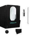 Upgraded 3D Printer Enclosure With LED Lighting And Temperature Control For Ender 3 V2 Ender 3 Pro Ender 5 And CR10S PRO V2 showing accessories