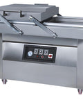 Top Tier Vacuum Sealer Machine For Dry And Moist Food Preservation Pulls Out Air To Lock Down Freshness And Nix Freezer Burn, stainless steel design.
