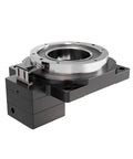 Precision Hollow Rotary Actuator With Slick 360 Degree Spin And Rock Solid Ten To One Gear Ratio Built For Heavy Factory Floors that features a solid cast iron shell.