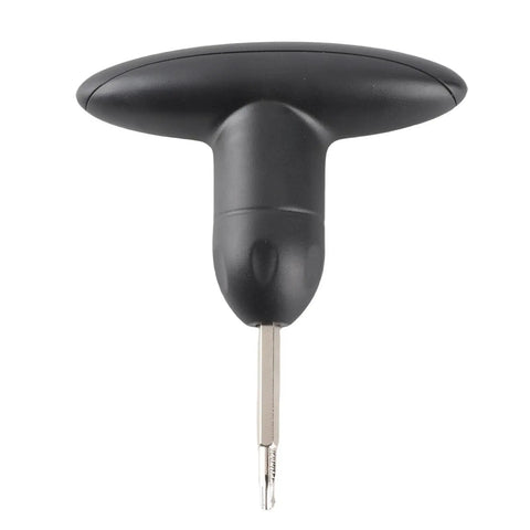 Get This Lightweight Hex Key Wrench Tool For Driver Shaft Adapter Repair With Quick Adjustment Features Designed To Make Your Golf Game Tighter And More Portable On The Course Any Day. black T-handle hex key wrench for golf driver shaft adapter repair