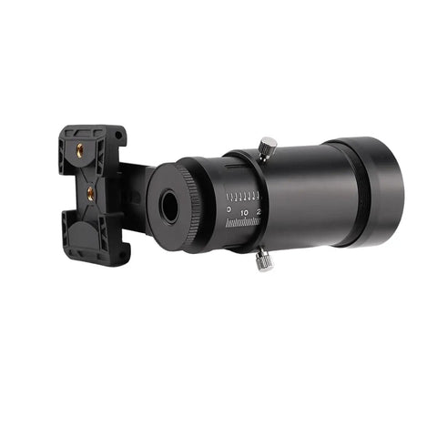 SnapLock Scope Camera Adapter For Smartphone Mount, No-Fuss Quick Lock System, Effortless Precision Shots, black metal adapter