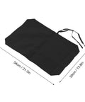 Heavy Duty Chef Knife Roll Bag Forged From Hella Tough 16a Canvas To Shield All Sharp Kitchen Blades During Daily Grinds Smooth Travel Or Quick Cleanups, black color, dimensions 54cm x 35cm.