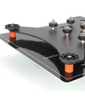 4 Pack Anodized Aluminum Hand Twist Leveling Nuts Plus Eight Silicone Heatbed Columns solid M4 threads on printer bed.