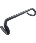 Ultra Light Aluminum Road Bike Drop Bar Bent Handlebar 6061 T6 For Fixed Gear And Road Bikes 25.4mm Clamp Black Matte Finish