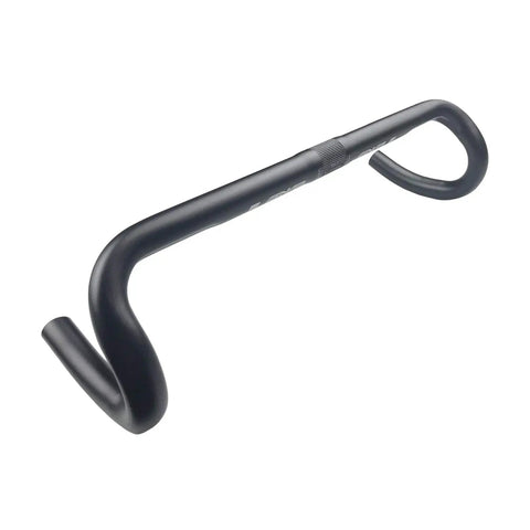 Ultra Light Aluminum Road Bike Drop Bar Bent Handlebar 6061 T6 For Fixed Gear And Road Bikes 25.4mm Clamp Black Matte Finish