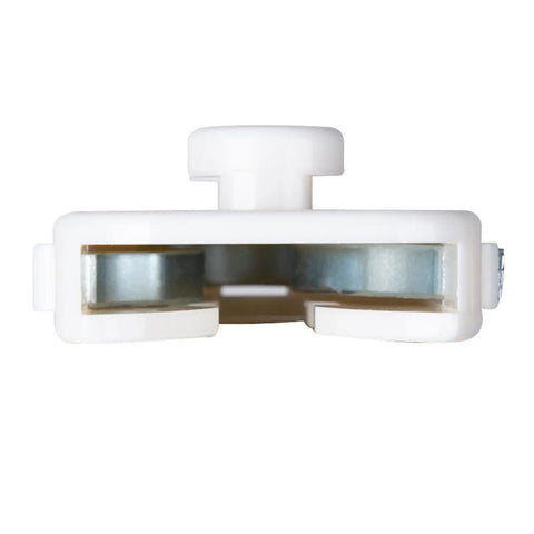 Front view of 2X Breakaway Jump Cup Adapters For Horses With Locking Latches And Automatic Release Secure Obstacle Cups