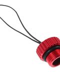 Diving Tank Valve Cap Red Threaded Dust Plug For Scuba Gear Protects Valve From Dust And Debris Cylinder Valve Protector Cover