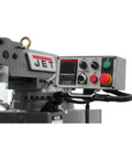 Control panel of JTM949EVS Milling Machine With 3 Axis DP700 DRO Quill And X Y Axis Power Feeds, showing buttons and knobs