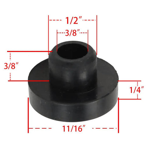 Rubber grommet from Pack Of 3 Fuel Tank Shut Off Valve And Rubber Grommet Replacement Kit For Kohler Toro Craftsman