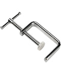 G Clamp Hand Tool For Tightening With Precise Threaded Screw And Ergonomic T Handle, rust resistant, 9 cm