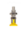 Heavy Duty M16 Spring Plunger Pin Index Knobs Premium Stainless Steel Metal Dowel Pins with yellow base for precision locking