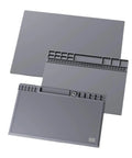 Pro Grade High Temperature Silicone Insulation Pad Work Mat For Phone BGA And PCB Soldering Station Repair in gray, multiple sizes