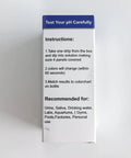 PH Test Strips 0-14, 100 Count, Litmus Paper Box with usage instructions for water and health testing.