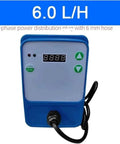 Mini Metering Dosing Pump For Water Treatment with digital display and controls, electromagnetic drive, PTFE diaphragm visible