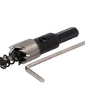 HSS Spring Loaded Hole Saw Set 14mm Cutter And 14mm Hole, 68mm Length, 5mm Pilot Drill Bits, 2 Pack With Hex Wrenches