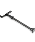 Beefy Heavy Duty 12 Inch Press Screw With Acme Thread And Crank Handle Steel Construction In Black Baked Enamel Removable Swivel Base