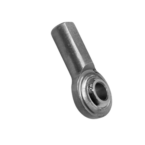 Left Hand Female Rod End For Go Karts And Dune Buggies NFL5 NFL5S Compatible With Mini Bikes Robotic Arms Heavy Duty Industrial Machinery Linkages And Conveyor Systems Easy Install Replacement Part, 5/16-24 LH