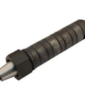 Heavy Duty One Inch Wood Shaper Spindle Replacement Compatible With PM2700 Machines with black coating and silver tip.
