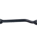 Rear suspension control arm, black metal with bushings at both ends