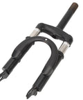 Hydraulic Suspension Fork For Electric Scooters, 14 Inch Front Shock Absorber, durable aluminum build, side angle view