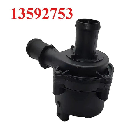 Top Shelf 12V Electric Engine Cooling Water Pump Keeps Your Rig Cool With Hella Reliable Leak Resistant Build Stops Overheating For Chevy Bolt Buick Daily Drivers, black plastic water pump for reliable engine cooling.