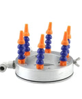 Rock Solid Spindle Cooling Ring 105mm Universal Spray Nozzle For Cnc Mills And Stone Carving Tools Built Tough To Crush Heat, featuring six flexible coolant hoses.