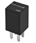 Ultra Micro ISO Automotive Relay 12V DC, 20A SPNO shown in detail, ideal for tight spaces and high current circuits.