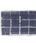 720 Piece Heat Shrink Tubing Kit With 8 Size Assortment In A Durable Box, 2 To 1 Shrink Ratio, Polyolefin Black Tubes in plastic container