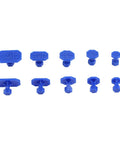 DIY Auto Body Dent Repair Kit with Glue Tabs in various sizes for car dings, hail damage, traceless repair.