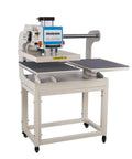 Heavy Duty 16X24 Dual Station Pneumatic Heat Press With Up Sliding Platen And LCD Touchscreen for T Shirt Sublimation.