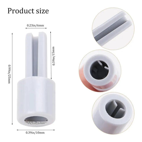 Mixer Potentiometer Lengthening Extension Shafts Set 4 Pack D Half Shaft 6mm Bore Plastic Linear Taper Rotary Volume Control Levers