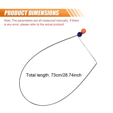 Heavy Duty Car Emergency Grabber Tool With 28.7 Inch Reach Stainless Steel Long Reach Pulling Wire Grabber For Tight Spaces Reliable Auto Retrieval Tool For Everyday Car Fixes
