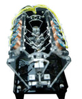 8 Coils Brushless Motor Educational Model For Physics Demos On Acrylic Stand With LED Light and Wiring