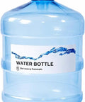 5 Gallon Water Bottle With Easy Grip Handle BPA Free Durable Plastic Jug For Top Load And Bottom Load Water Dispensers Reusable