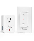 Remote Control Outlet With Magnetic Base 100 Ft RF Wireless Switch For Lamps Fans And Household Appliances 15A 1875W Easy Setup