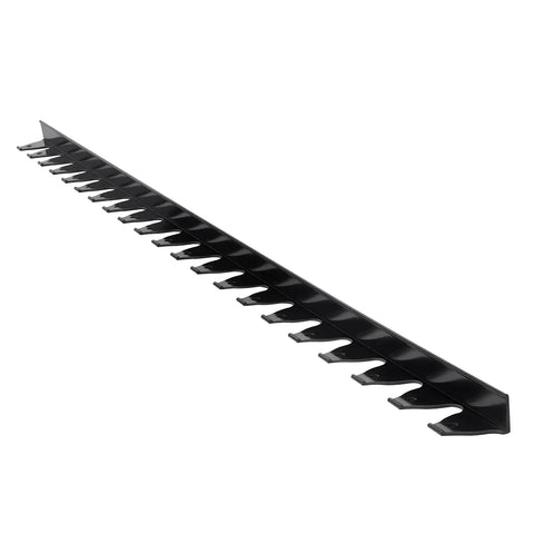 No Dig Garden Edging Border Kit With 60 Spikes, 10 Pieces Of 6 Feet Each Plastic Lawn Edging 1.6 Inches High Side View