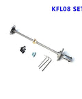 Kick Your 3D Printer Up A Notch With This Premium T8 Lead Screw Kit Featuring Two 1000mm X 2mm Pitch Rods, Dual KFL08 Flange And KP08 Pillow Block Bearings Plus A Smooth 5x8 Coupler For Epic Z Axis Precision And Reliability Anytime. T8 lead screw kit with KFL08 set, KP08 bearing and coupler