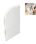 Easy Snap On Replacement Lid For Express Essentials Coffee Maker Compatible Lid Cover shown upright with coffee maker image