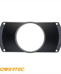 Rectangular Dust Hood For 4 Inch OD Attachment For Woodworking Dust Collection Hose And Fittings, Versatile Mounting