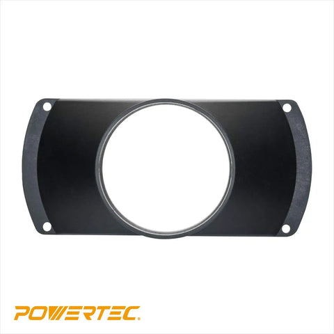 Rectangular Dust Hood For 4 Inch OD Attachment For Woodworking Dust Collection Hose And Fittings, Versatile Mounting