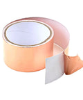 Copper Foil Tape With Pro Grade Heavy Duty Adhesive Shielding for grounding, guitar shielding, stained glass, and electrical repairs