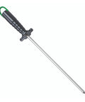 12-Inch Diamond Steel Sharpener DS2E With Extra Fine Grit For Regular Honing And Final Polishing, sanitary plastic handle, color coded ring