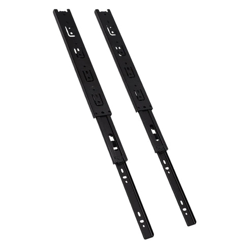 Beefy 12 Inch Drawer Slides Full Extension Side Mount With Double Ball Bearings heavy duty cold rolled steel rails pair