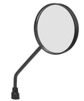 Wide Angle Rearview Mirror For Motorcycle And Electric Bike With Plastic Frame Boost Your Ride Safety Crystal Clear View Ends Blind Spots Easy Mount Durable Budget Friendly Everyday Street Ready, single mirror in plastic frame