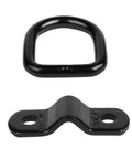 Beefy Heavy Duty D Ring Tie Down Anchors And Hooks For Trailer, Truck Bed, Camper And Pickup - Surface Mount, Zinc Plated, 10 Pack