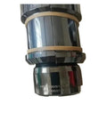 Heavy Duty Spindle Pull Claw With Bolt For Smooth Broaching Work. Close-up view of precision steel with rubber rings.