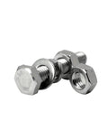 Stainless Steel Hex Bolts And Nuts Kit For M4 M5 M6 Metric Set With Heavy Duty Threads And Durable Fasteners For Home DIY Auto Repairs And Industrial Projects, stainless steel hex bolt and nut set