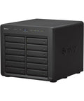 Top Tier Twelve Bay Network Attached Storage Server Powered By Six Core Xeon Processor With Forty Eight Gigabytes Ram And Ninety Six Terabytes Ssd Drive built for optimal data storage.