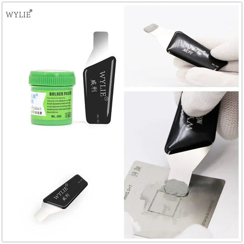 UV Light Curing Solder Mask Ink For BGA PCB Soldering Paste Flux Rosin Desoldering Wicks Microsoldering Repair Full Set